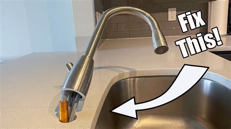 moen kitchen faucet handle loose|How To Tighten A Loose Moen Single Handle Kitchen Faucet